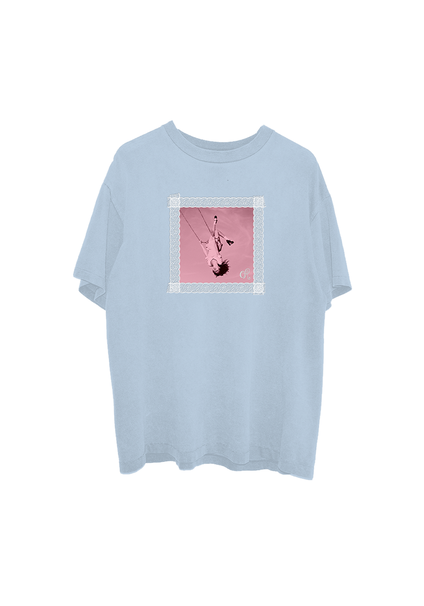 Olivia Rodrigo - Camiseta Azul lace album cover oversized - Olivia Rodrigo  Spain