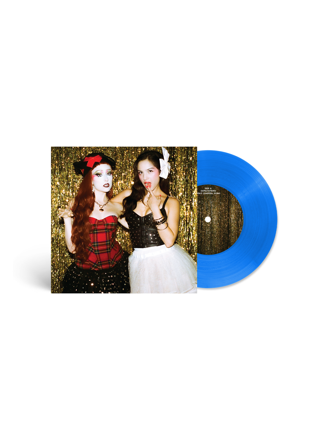expectations - 'LA behavior' azul translúcido vinilo 7"