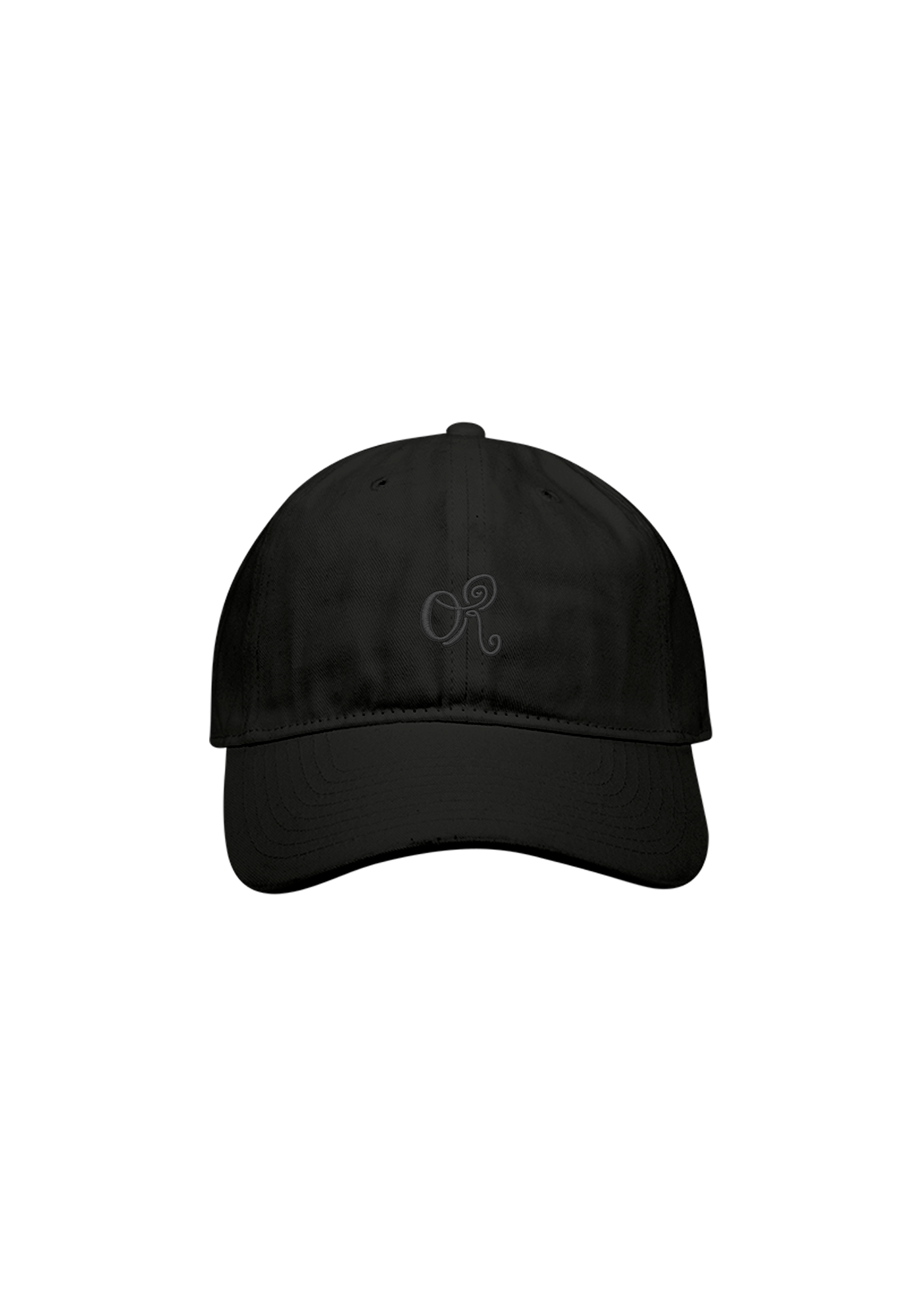 or logo embroidered hat
